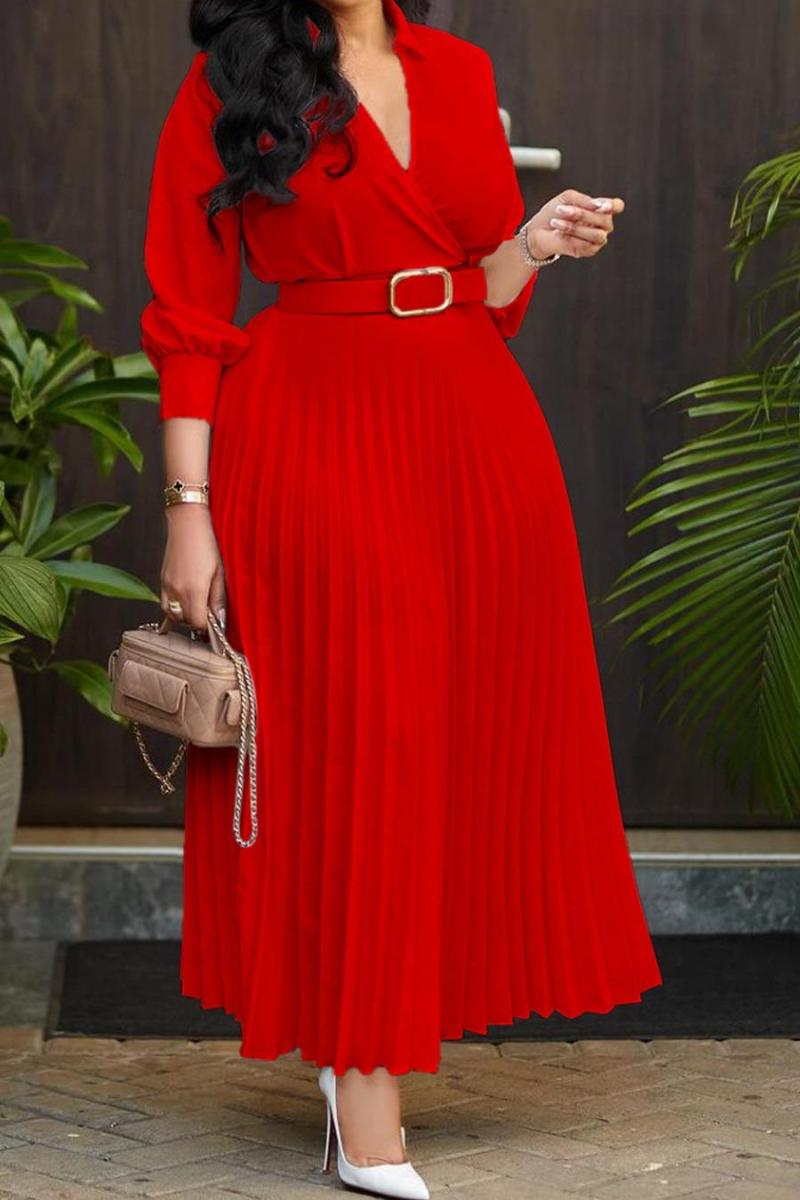 Maxi Dress With Belt