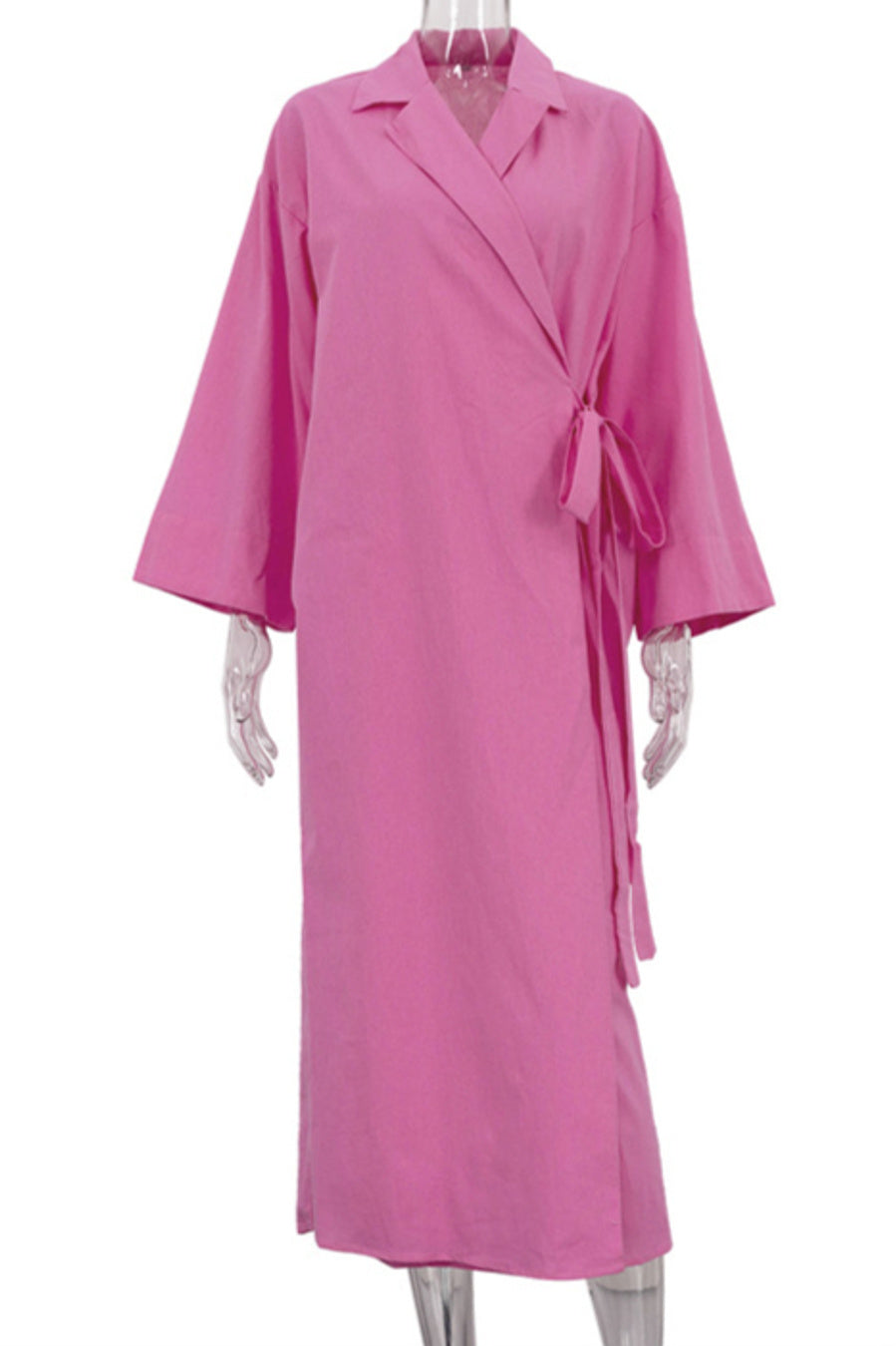 Casual Pink Maxi Dress