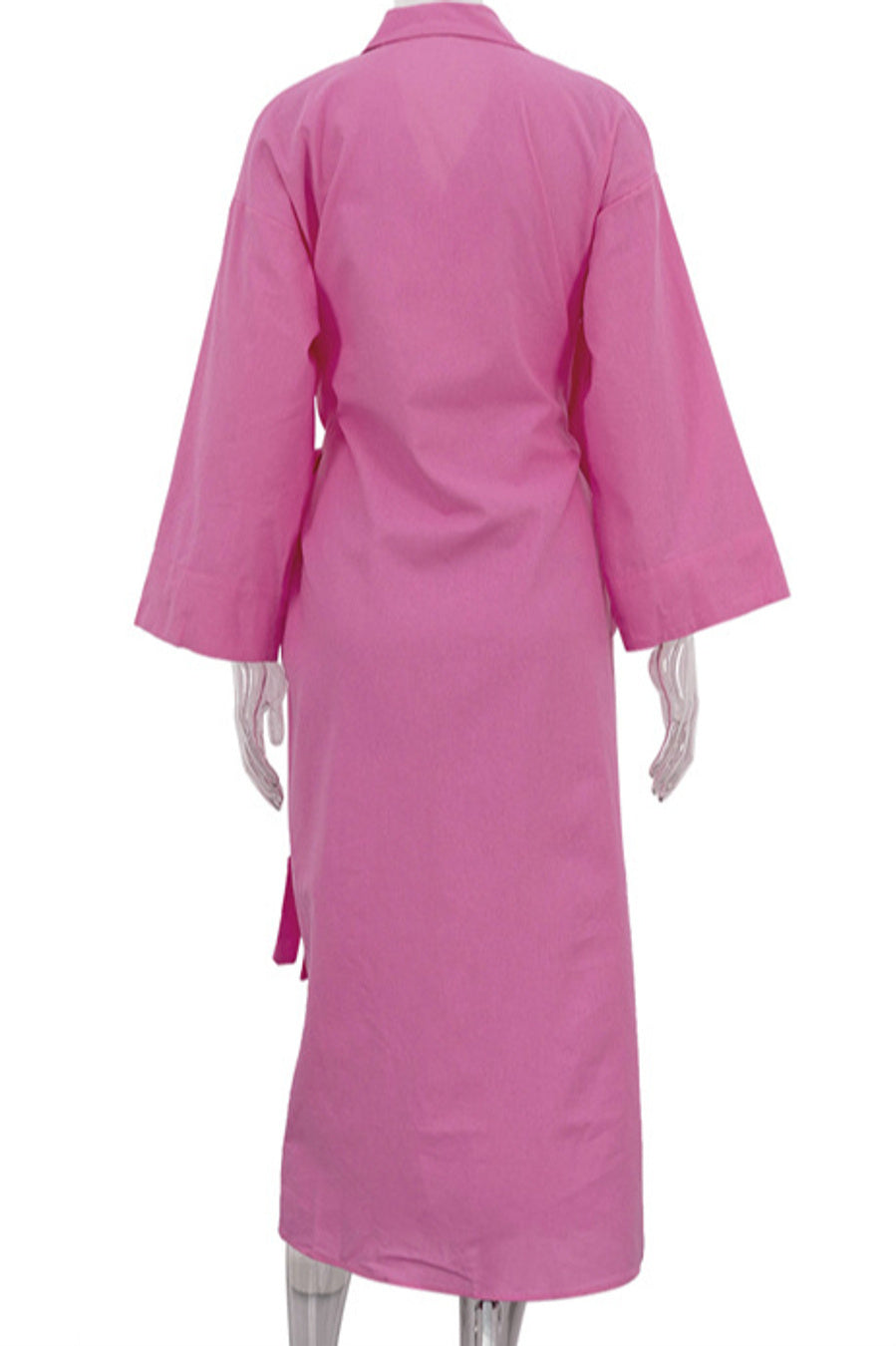 Casual Pink Maxi Dress