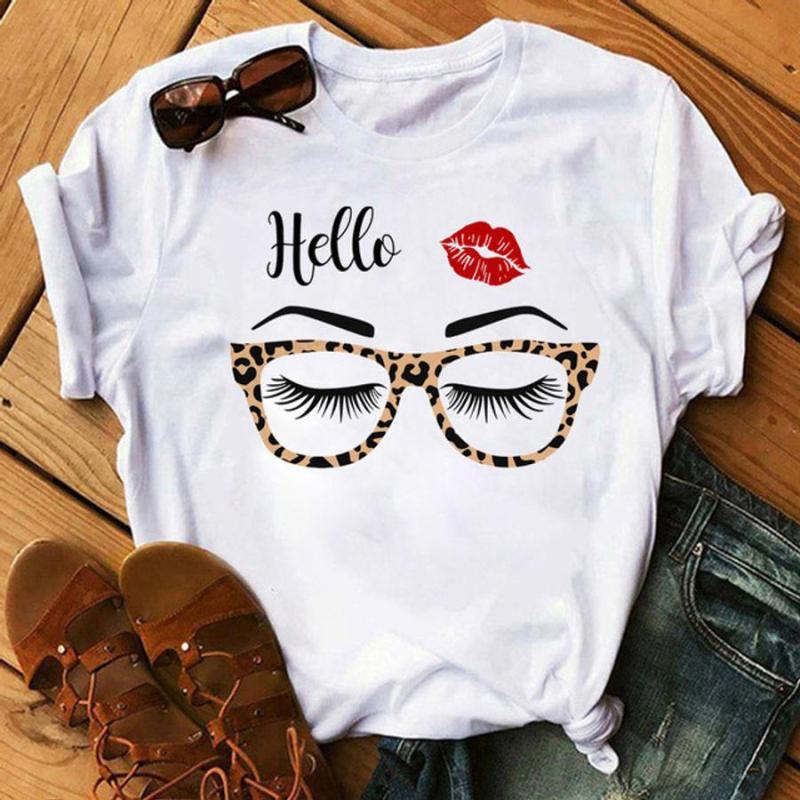 Hello Print T-Shirt