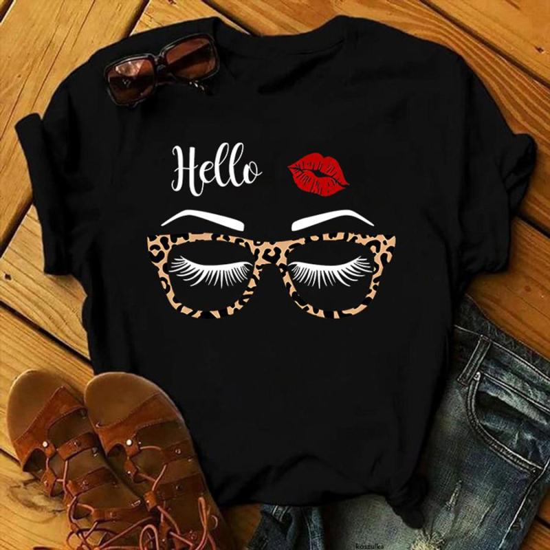 Hello Print T-Shirt