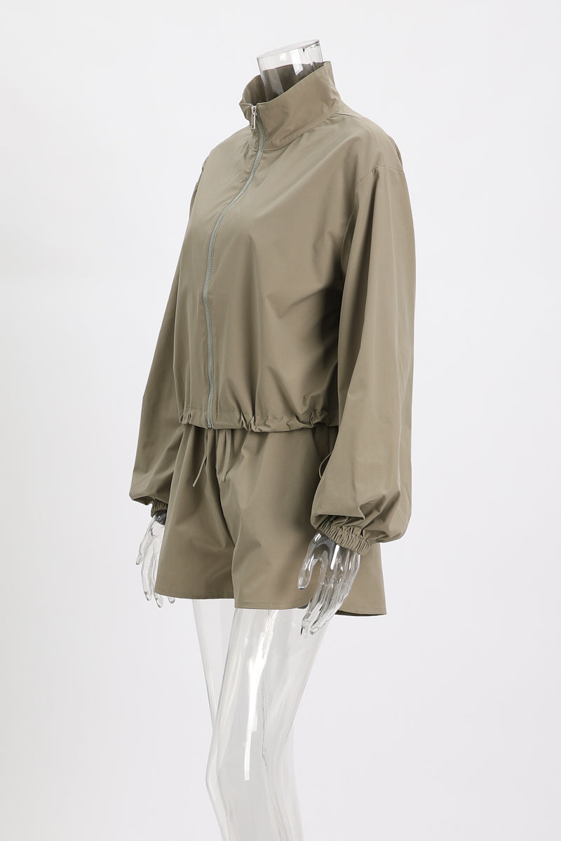 Windbreaker Short Set
