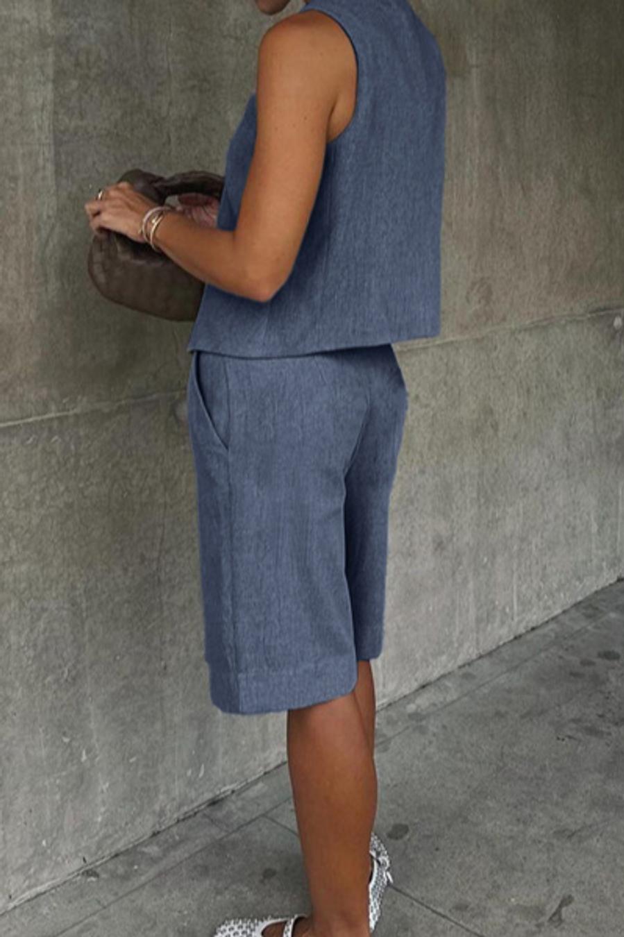 Vest and Short Set