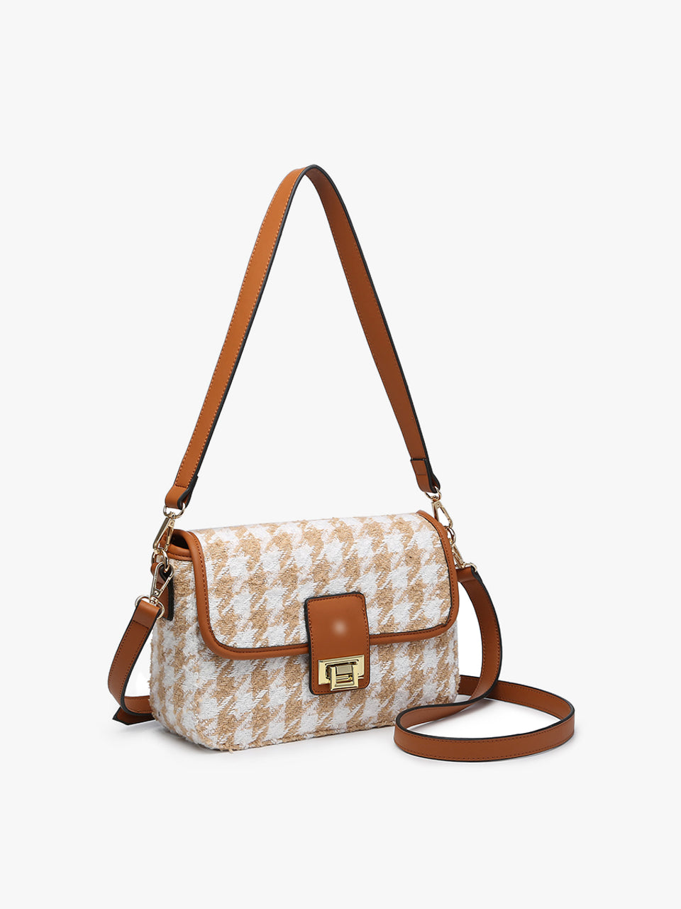 Houndstooth Crossbody