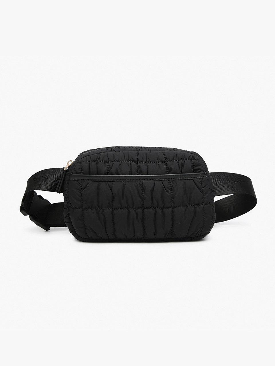 Quilted Puffy Belt Bag w/strap