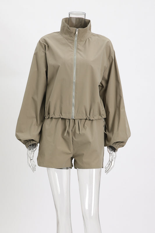 Windbreaker Short Set