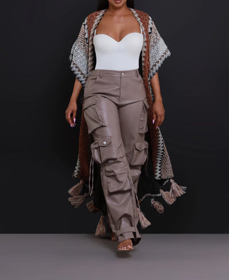 Boho Knit Kimono