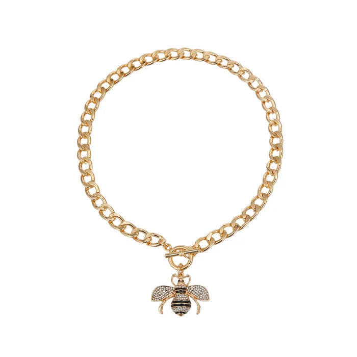 Bee Toggle Necklace