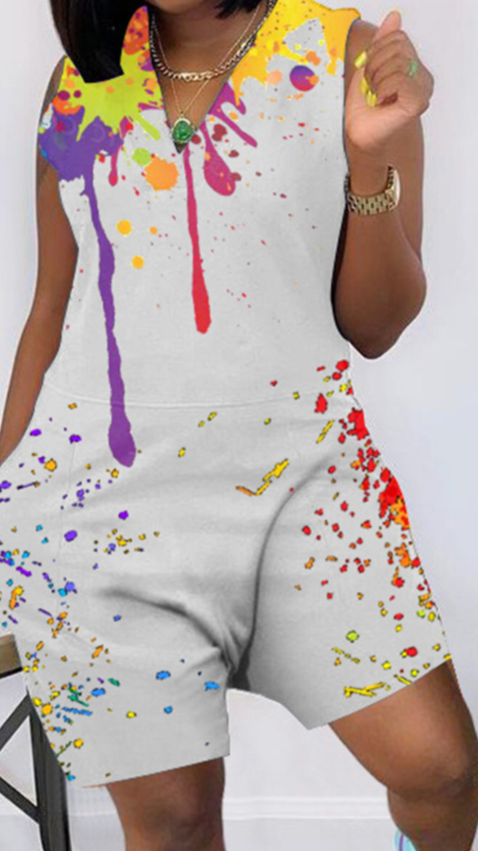 PS Paint Splash Playsuit