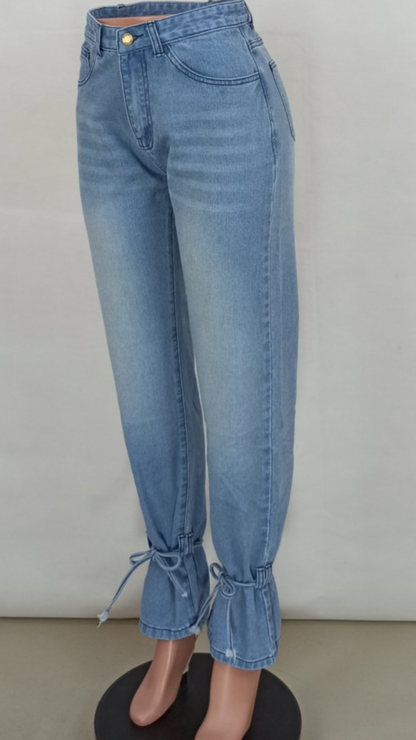 PS Bottom Tie Up Jeans