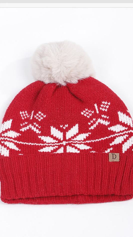 Snowflake Beanie