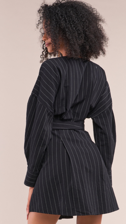 Pinstripe Dress/Jacket